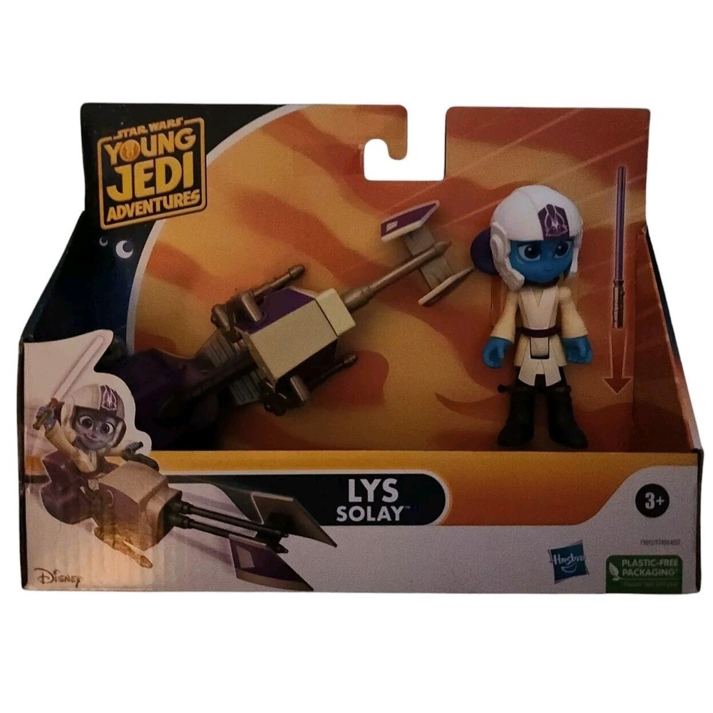 Star Wars Lys Solay Figure & Speeder Bike, Star Wars Toys, Preschool Toys